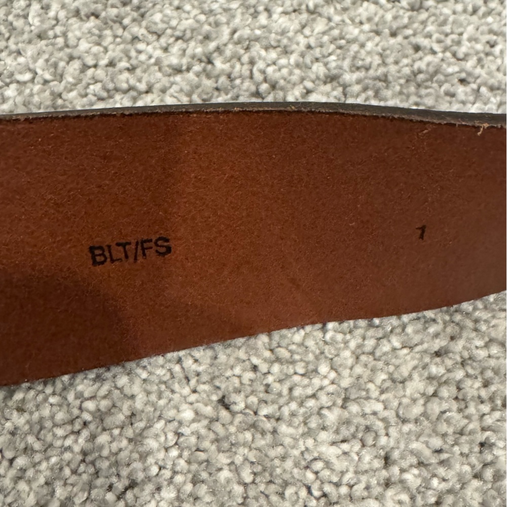 Vintage BURBERRY Brown Adjustable Womens Leather Belt Equestrian Wide - Picture 4 of 10